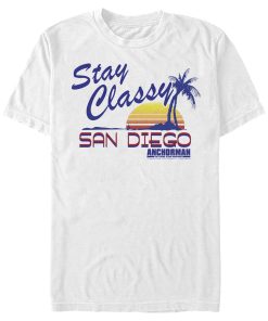Men’s Anchorman Stay Classy San Diego T-Shirt