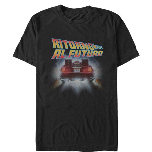 Men’s Back to the Future Italian Poster T-Shirt