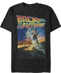 Men’s Back to the Future Retro Marty McFly Poster T-Shirt