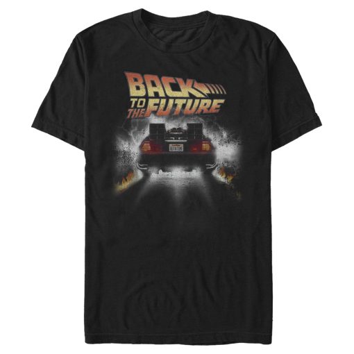 Men’s Back to the Future Time Machine Glow T-Shirt