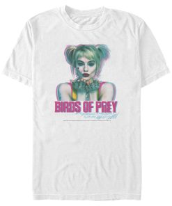Men’s Birds of Prey Harley Quinn Blur T-Shirt