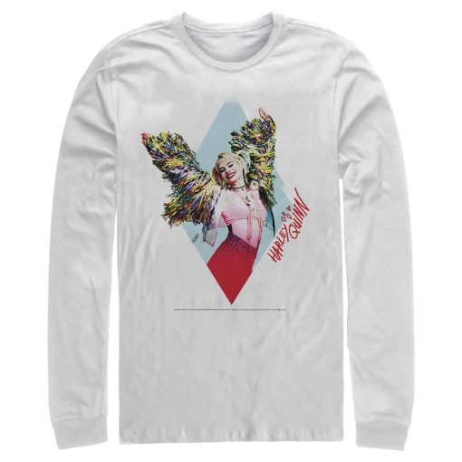 Men’s Birds of Prey Harley Quinn Mayhem Long Sleeve Shirt