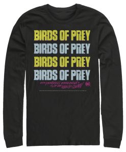 Men’s Birds of Prey Logo Stack Long Sleeve Shirt