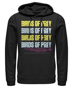 Men’s Birds of Prey Logo Stack Pull Over Hoodie