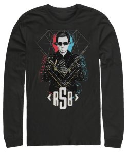 Men’s Birds of Prey Mask Portrait Long Sleeve Shirt