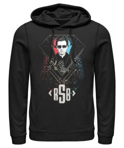 Men’s Birds of Prey Mask Portrait Pull Over Hoodie