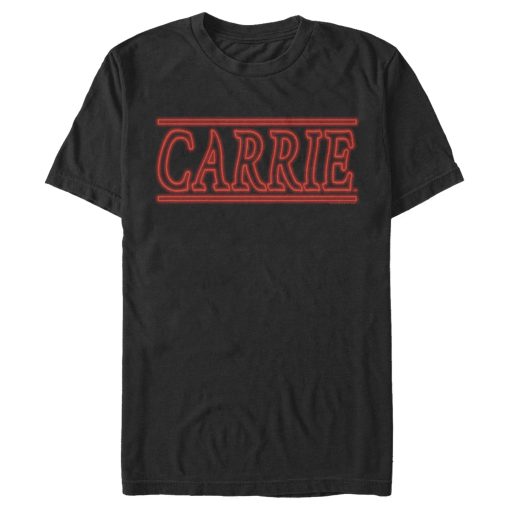 Men’s Carrie Retro Neon Logo T-Shirt