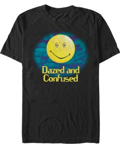 Men’s Dazed and Confused Cloudy Big Smiley Logo T-Shirt