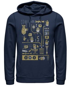 Men’s Despicable Me 3 Minion Lab Work Pull Over Hoodie