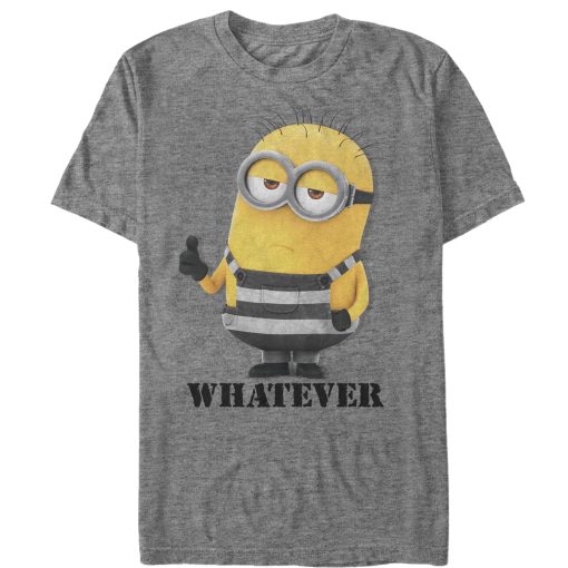 Men’s Despicable Me 3 Minion Whatever Prisoner T-Shirt