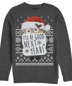 Men’s Despicable Me Christmas Good Minion Sweatshirt