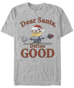 Men’s Despicable Me Christmas Minions Dear Santa T-Shirt