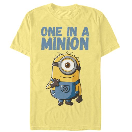 Men’s Despicable Me Cute One in a Minion T-Shirt