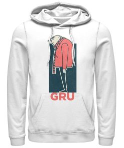 Men’s Despicable Me Gru Profile Pull Over Hoodie