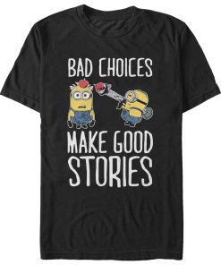Men’s Despicable Me Minion Bad Choices T-Shirt
