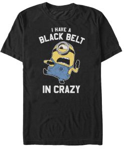 Men’s Despicable Me Minion Belt in Crazy T-Shirt