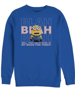 Men’s Despicable Me Minion Blah Mood Sweatshirt
