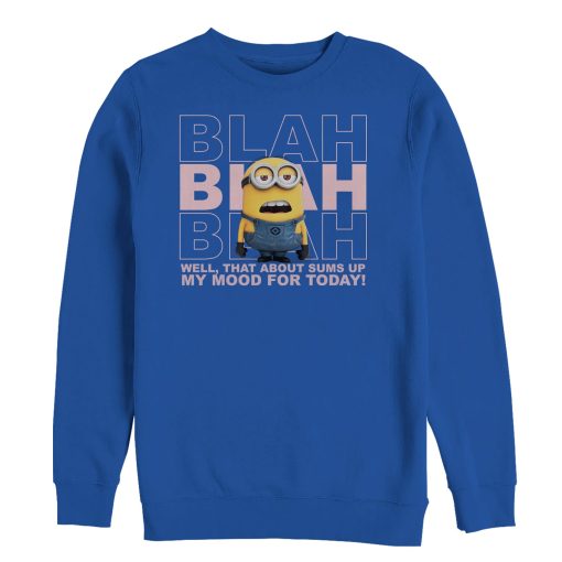 Men’s Despicable Me Minion Blah Mood Sweatshirt