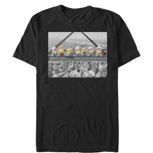 Men’s Despicable Me Minion Construction Lunch T-Shirt