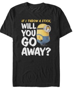 Men’s Despicable Me Minion Go Away T-Shirt