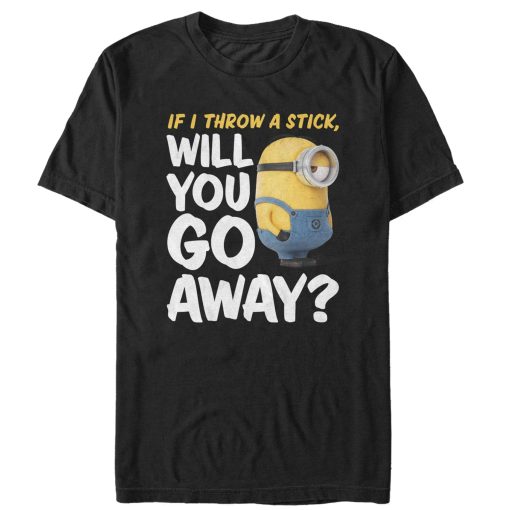 Men’s Despicable Me Minion Go Away T-Shirt