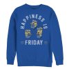 Men’s Despicable Me Minion Happiness is Friday Sweatshirt