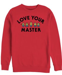 Men’s Despicable Me Minion Love Master Sweatshirt