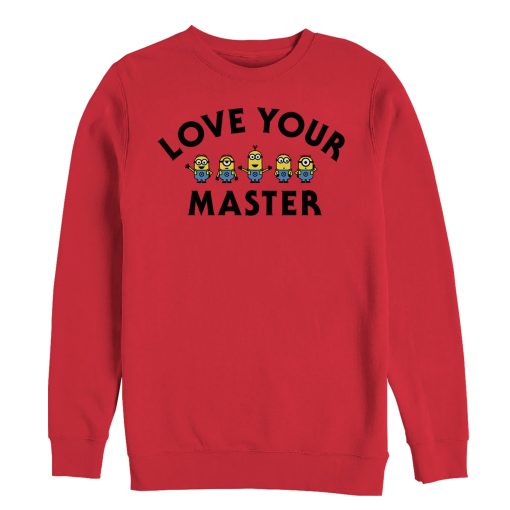 Men’s Despicable Me Minion Love Master Sweatshirt