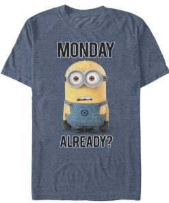 Men’s Despicable Me Minion Monday Already T-Shirt