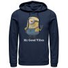 Men’s Despicable Me Minion Mr. Good Vibes Pull Over Hoodie