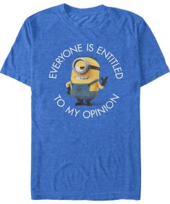 Men’s Despicable Me Minion My Opinion T-Shirt