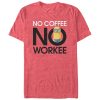 Men’s Despicable Me Minion No Coffee T-Shirt