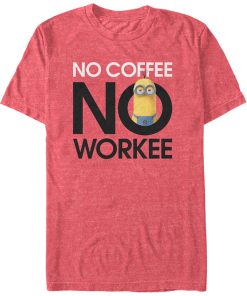 Men’s Despicable Me Minion No Coffee T-Shirt