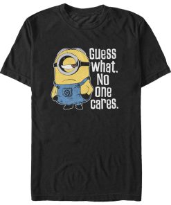 Men’s Despicable Me Minion No One Cares T-Shirt