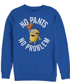 Men’s Despicable Me Minion No Pants Party Sweatshirt