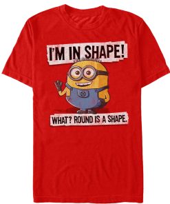 Men’s Despicable Me Minion Round Shape T-Shirt