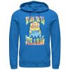 Men’s Despicable Me Minion Tie-Dye Strange Pull Over Hoodie