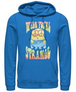 Men’s Despicable Me Minion Tie-Dye Strange Pull Over Hoodie