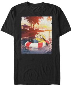 Men’s Despicable Me Minion Tropical Vacation T-Shirt