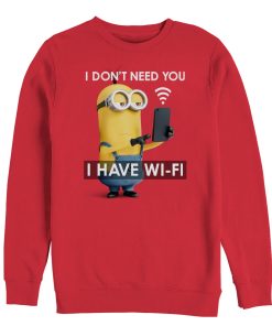 Men’s Despicable Me Minion Wi-Fi Sweatshirt