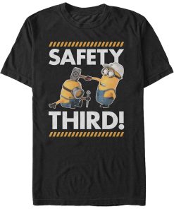 Men’s Despicable Me Minions Safety Third T-Shirt