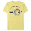 Men’s Despicable Me Minions Stuart Frown Big Face T-Shirt