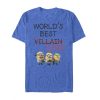 Men’s Despicable Me Minions World’s Best Villain Dad T-Shirt