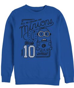 Men’s Despicable Me My Friends Are Minions Sweatshirt