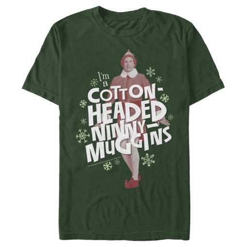 Men’s Elf Cotton-Headed Ninny Muggins Buddy T-Shirt