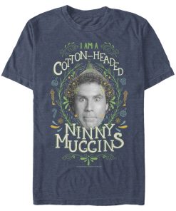 Men’s Elf Cotton-Headed Ninny Muggins Pattern T-Shirt