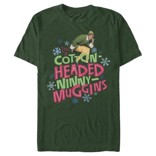 Men’s Elf Cotton-Headed Ninny Muggins T-Shirt