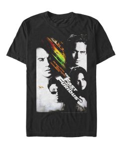 Men’s Fast & Furious Classic Movie Poster T-Shirt