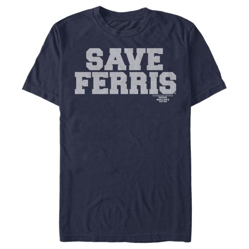 Men’s Ferris Bueller’s Day Off Save Your Hero T-Shirt