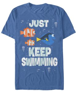 Men’s Finding Dory Just Keep Swimming T-Shirt